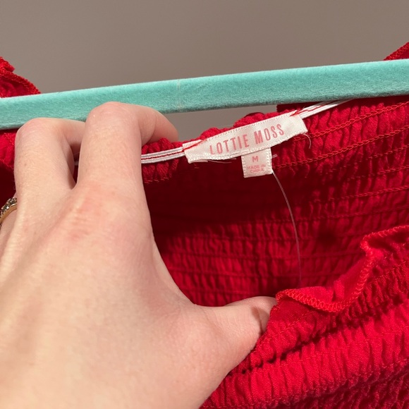 Ruched cold shoulder top - Picture 4 of 4